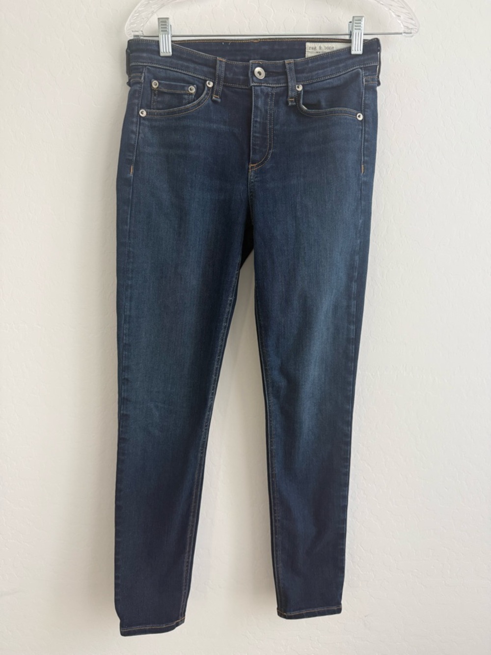 rag & bone Cate Dark Indigo Skinny Jeans